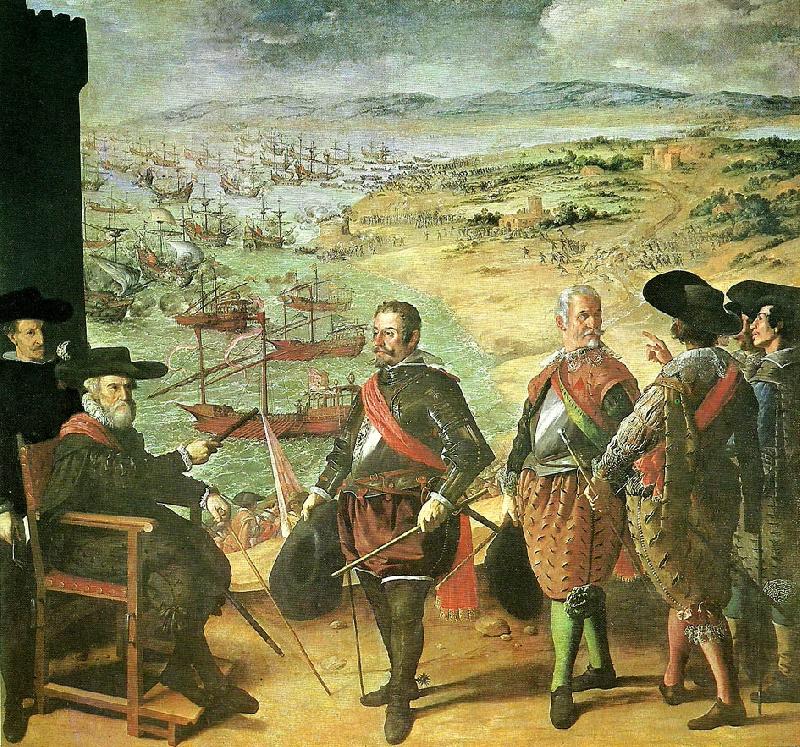 Francisco de Zurbaran the defense of caadiz against the english china oil painting image